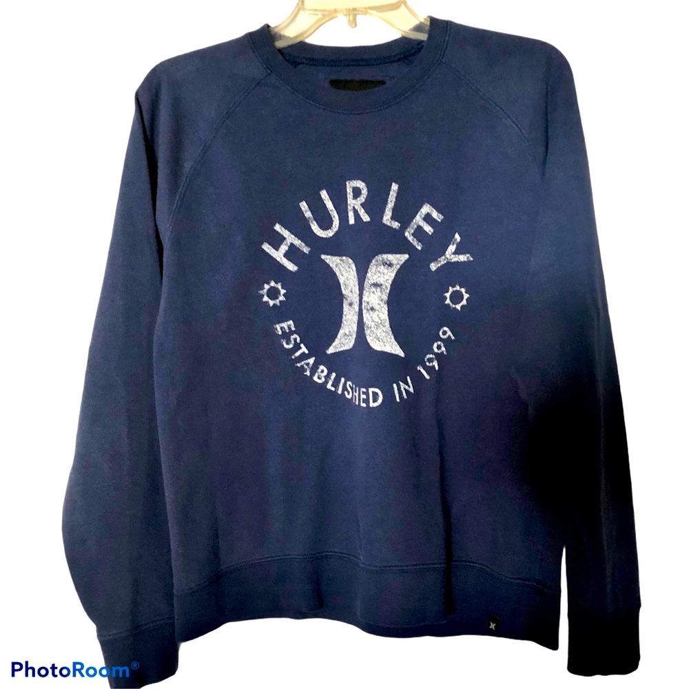 Hurley Navy Sweatshirt/top